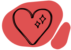 cuore luccicante